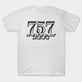 757 Newport News, VA USA T-Shirt